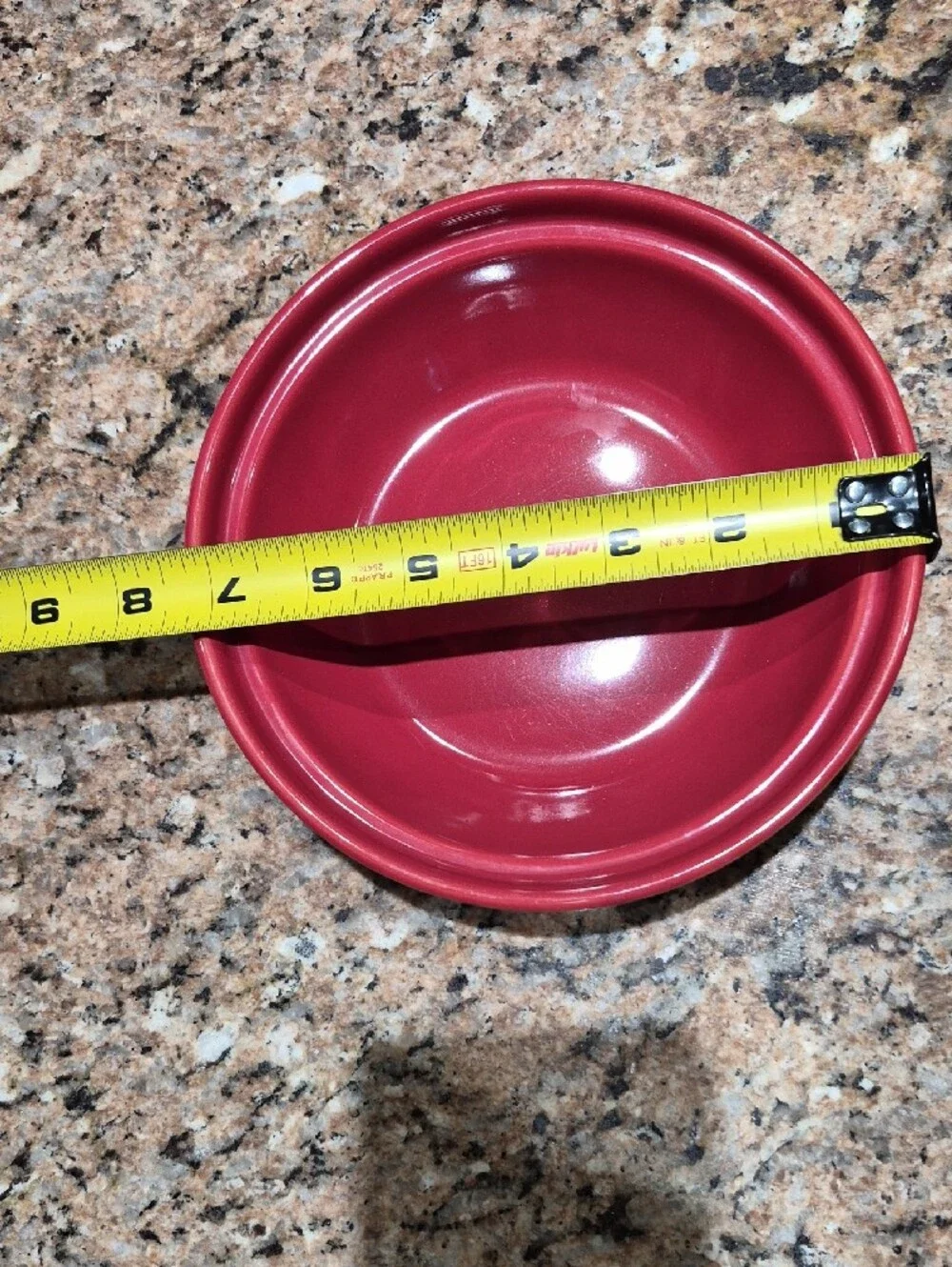 Longaberger Small Pie Plate 7 1/4
